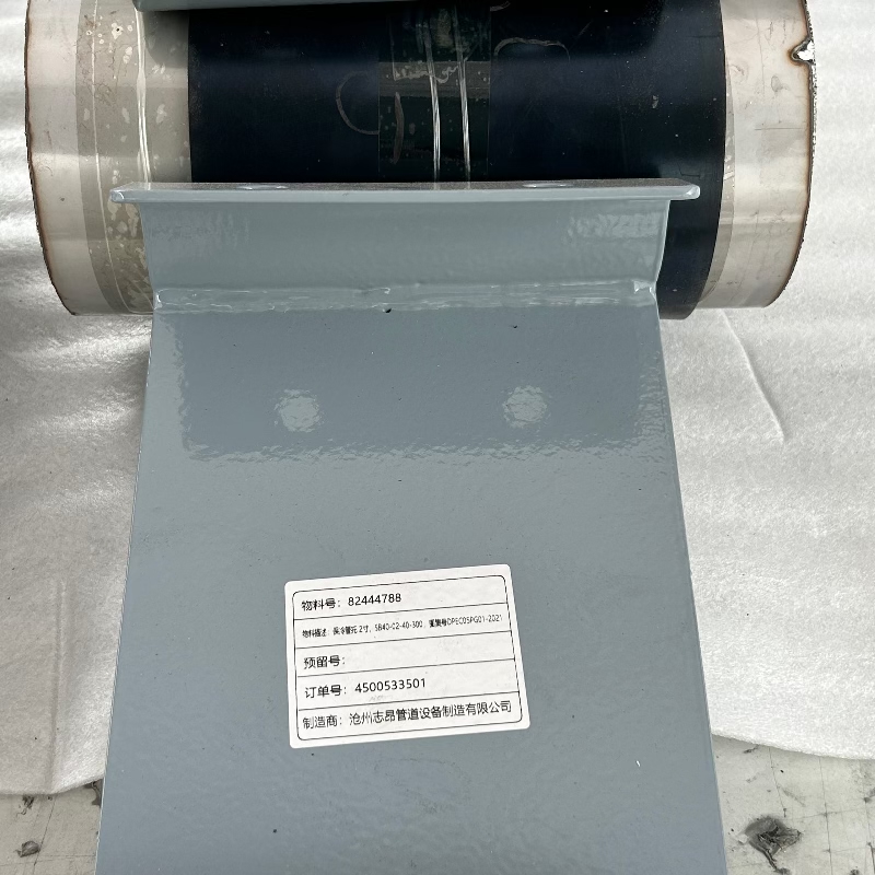 Small High Density Cyrogenic Pipe Support With Aluminum for Insulation